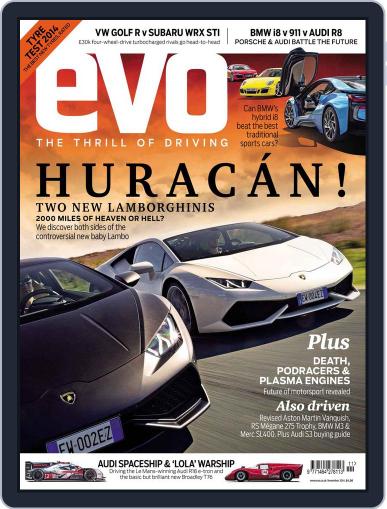 Evo September 9th, 2014 Digital Back Issue Cover