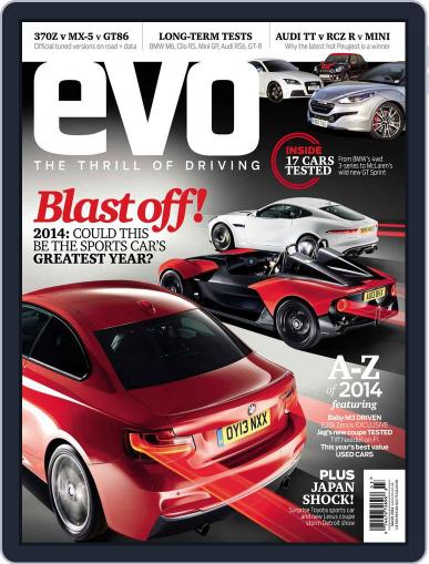 Evo January 28th, 2014 Digital Back Issue Cover
