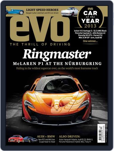 Evo November 5th, 2013 Digital Back Issue Cover