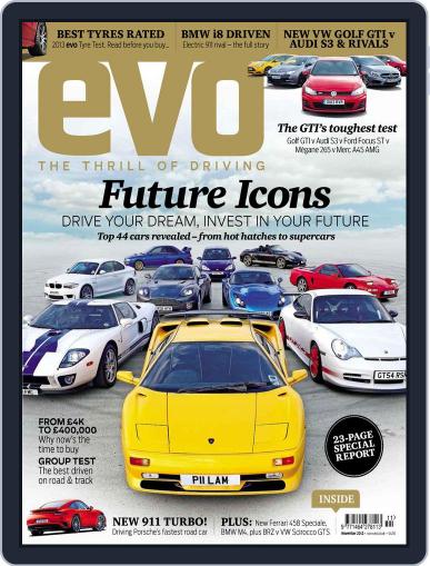 Evo September 10th, 2013 Digital Back Issue Cover