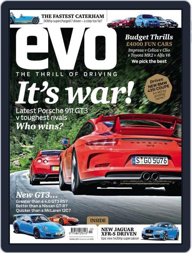 Evo August 14th, 2013 Digital Back Issue Cover