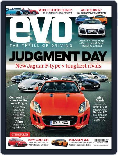 Evo April 23rd, 2013 Digital Back Issue Cover
