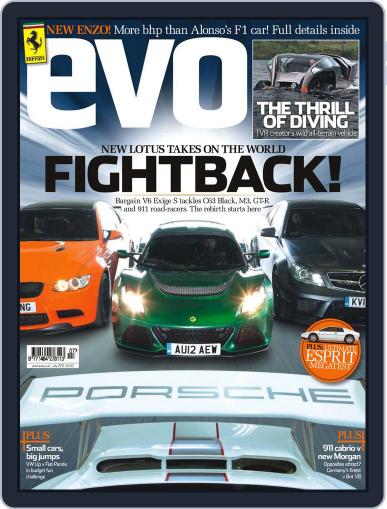 Evo May 23rd, 2012 Digital Back Issue Cover