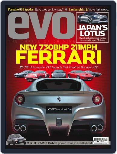 Evo March 29th, 2012 Digital Back Issue Cover