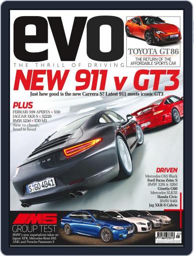 Evo December 7th, 2011 Digital Back Issue Cover