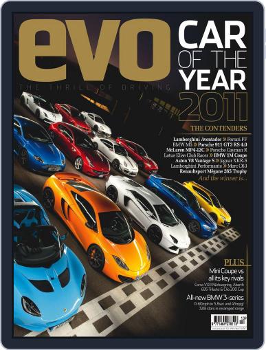 Evo November 8th, 2011 Digital Back Issue Cover