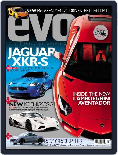 Evo March 11th, 2011 Digital Back Issue Cover