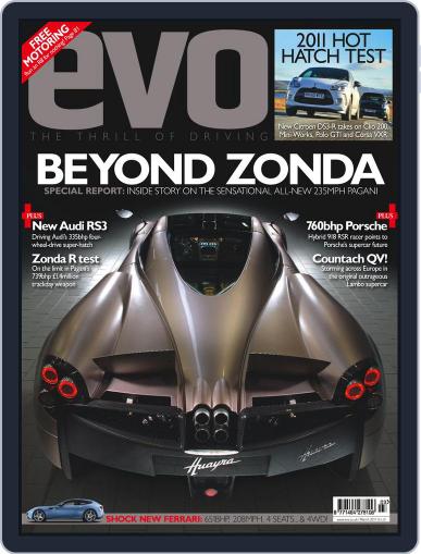 Evo February 7th, 2011 Digital Back Issue Cover