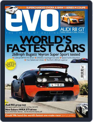 Evo November 17th, 2010 Digital Back Issue Cover
