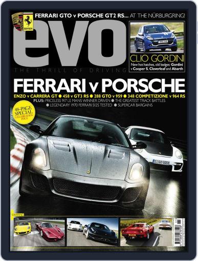 Evo October 7th, 2010 Digital Back Issue Cover