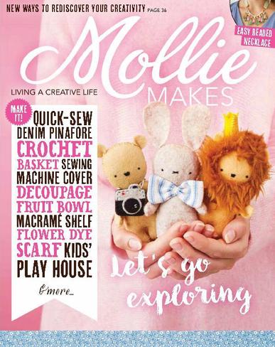 Mollie Makes September 1st, 2017 Digital Back Issue Cover