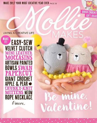 Mollie Makes January 1st, 2017 Digital Back Issue Cover