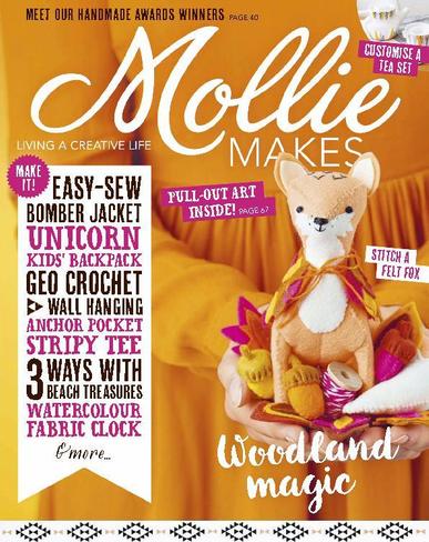 Mollie Makes October 31st, 2016 Digital Back Issue Cover