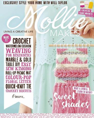 Mollie Makes May 26th, 2016 Digital Back Issue Cover