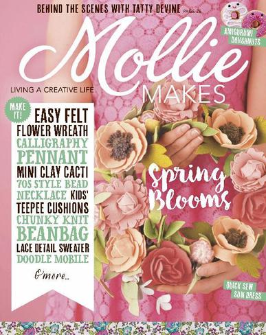 Mollie Makes March 31st, 2016 Digital Back Issue Cover
