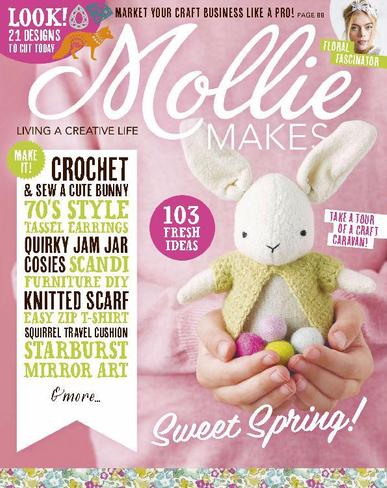 Mollie Makes February 4th, 2016 Digital Back Issue Cover
