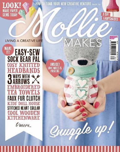 Mollie Makes January 7th, 2016 Digital Back Issue Cover