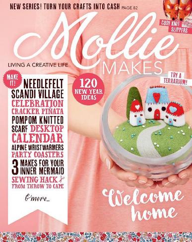 Mollie Makes December 10th, 2015 Digital Back Issue Cover
