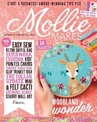 Mollie Makes September 1st, 2015 Digital Back Issue Cover