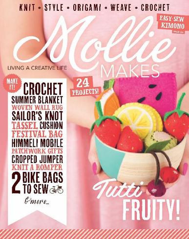 Mollie Makes April 30th, 2015 Digital Back Issue Cover