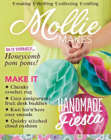 Mollie Makes August 25th, 2014 Digital Back Issue Cover
