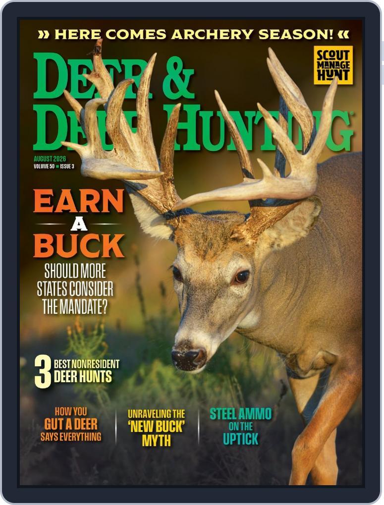 Deer & Deer Hunting (Digital) Subscription                    August 1st, 2026 Issue