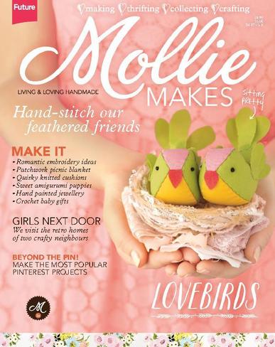 Mollie Makes January 16th, 2014 Digital Back Issue Cover