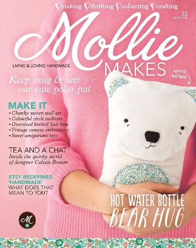 Mollie Makes December 19th, 2013 Digital Back Issue Cover