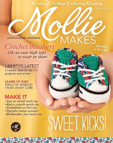 Mollie Makes August 29th, 2013 Digital Back Issue Cover