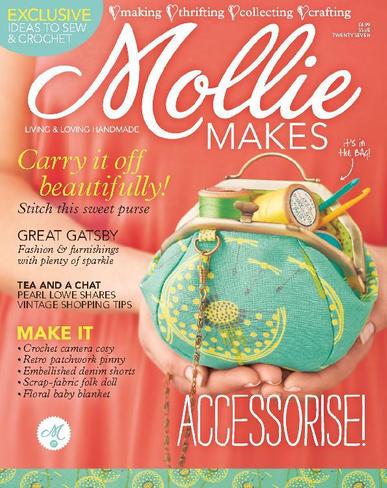 Mollie Makes May 9th, 2013 Digital Back Issue Cover
