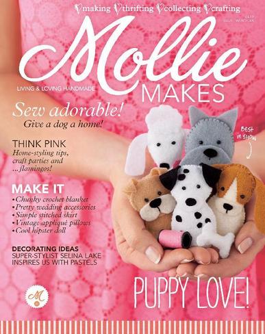 Mollie Makes April 11th, 2013 Digital Back Issue Cover