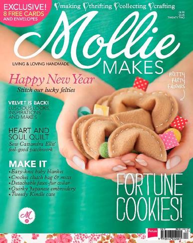 Mollie Makes December 20th, 2012 Digital Back Issue Cover