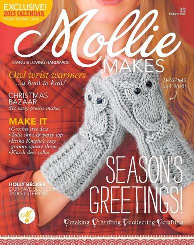 Mollie Makes November 22nd, 2012 Digital Back Issue Cover