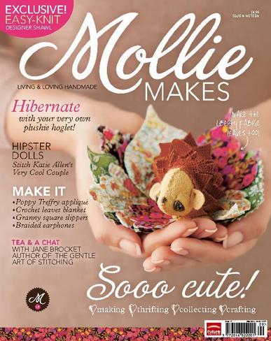 Mollie Makes September 27th, 2012 Digital Back Issue Cover