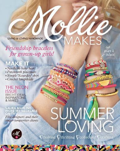Mollie Makes July 5th, 2012 Digital Back Issue Cover