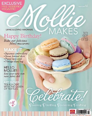 Mollie Makes May 10th, 2012 Digital Back Issue Cover