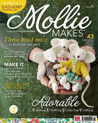 Mollie Makes February 16th, 2012 Digital Back Issue Cover