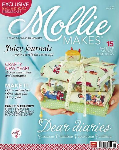 Mollie Makes December 22nd, 2011 Digital Back Issue Cover