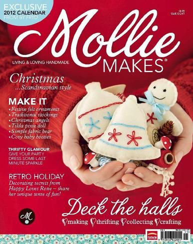 Mollie Makes November 23rd, 2011 Digital Back Issue Cover