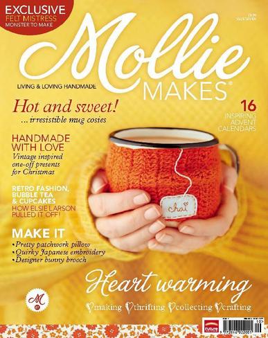 Mollie Makes October 26th, 2011 Digital Back Issue Cover