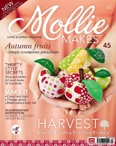 Mollie Makes September 28th, 2011 Digital Back Issue Cover