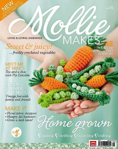 Mollie Makes August 31st, 2011 Digital Back Issue Cover