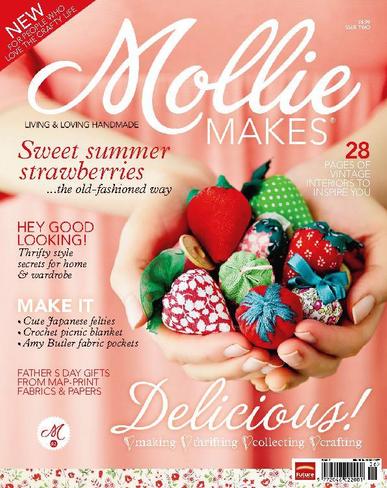 Mollie Makes June 8th, 2011 Digital Back Issue Cover