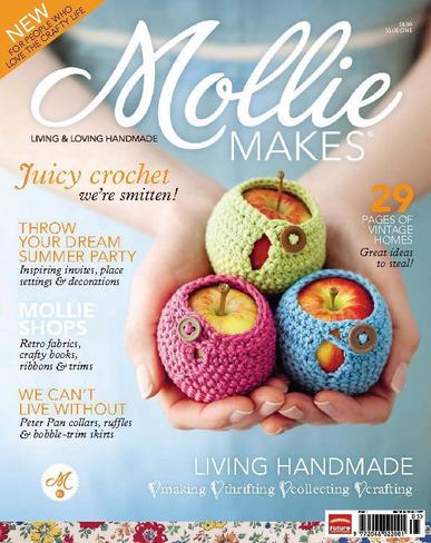 Mollie Makes May 11th, 2011 Digital Back Issue Cover