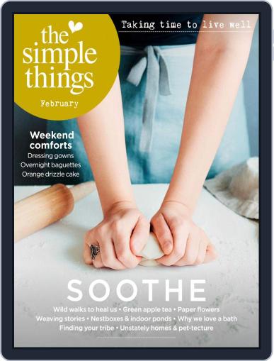 The Simple Things February 1st, 2019 Digital Back Issue Cover