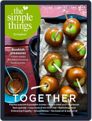The Simple Things November 1st, 2018 Digital Back Issue Cover
