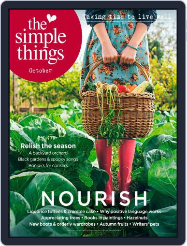 The Simple Things October 1st, 2018 Digital Back Issue Cover