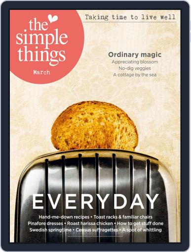 The Simple Things March 1st, 2017 Digital Back Issue Cover