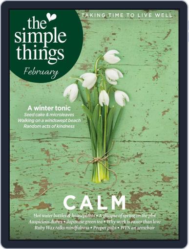 The Simple Things January 27th, 2016 Digital Back Issue Cover