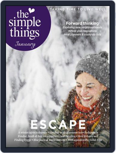 The Simple Things January 1st, 2016 Digital Back Issue Cover